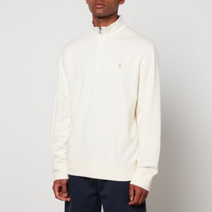 Polo Ralph Lauren Brushed Cotton-Blend Half-Zip Sweatshirt