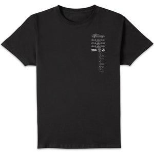 Back To The Future 88MPH Men's T-Shirt - Black