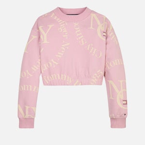 Tommy Hilfiger Girls' Timeless Tommy Sweatshirt - Pink Shade
