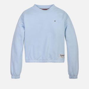 Tommy Hilfiger Girls’ Organic Cotton-Jersey Jumper