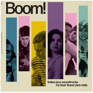Boom! Italian Jazz Soundtracks At Their Finest (1959-1969) Vinyl 2LP