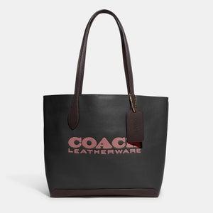 Coach Women's Colourblock Leather Kia Tote Bag - Black Multi