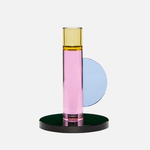 Hübsch Astro Candlestick - Pink