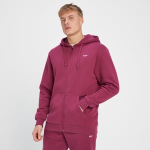 MP Rest Day Zip Through Hoodie til mænd – Red Berry