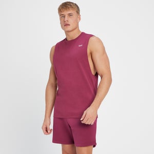 MP Rest Day Drop Armhole Tank Top til mænd – Red Berry