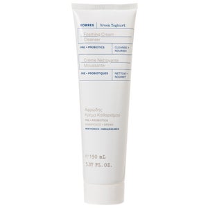 KORRES Greek Yoghurt Foaming Cream Cleanser Pre + Probiotics 150ml,