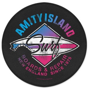 Jaws Amity Island Surf Round Bath Mat