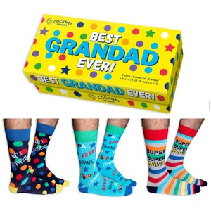 Socks Gift Box - Best Grandad Ever!