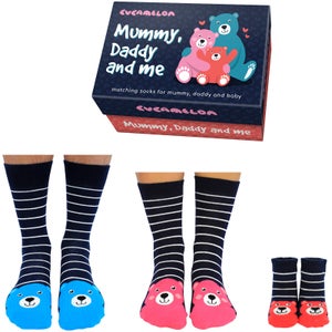 Socks Gift Box Mini Me - Mummy, Daddy and Me
