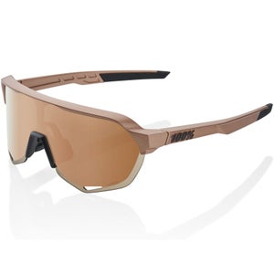 100% S2 Sunglasses with HiPER Copper Mirror Lens - Matt Copper Chromium