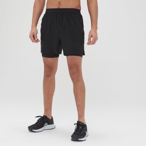 MP Composure 5 Inch 2 In 1 Shorts til mænd – Sort