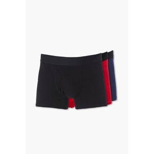 Cotton-Blend Boxer Shorts Set - 3 pack