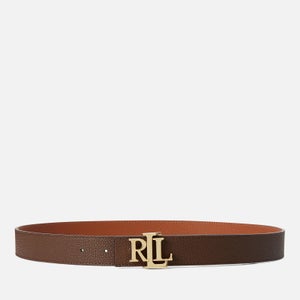 Lauren Ralph Lauren 30 Pebbled Leather Belt