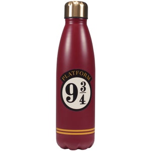 Harry Potter Platform 9 3/4 Burgundy Metal Water Bottle (500ml) 