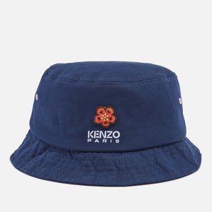 KENZO Boke Flower Appliquéd Cotton-Canvas Bucket Hat