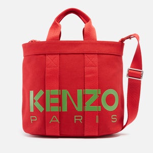 KENZO Women's Medium Canvas Tote - Red