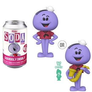 Hanna-Barbera Squiddly Diddly Vinyl Soda with Collector Can