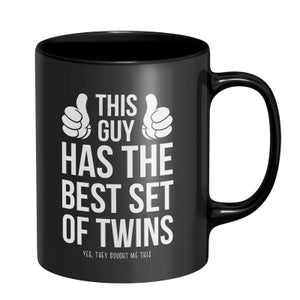 This Guy Has The Best Set Of Twins Mug - Black