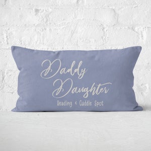 Daddy Daughter Reading & Cuddle Spot Rectangular Cushion