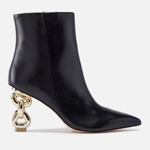 Cult Gaia Zelma Leather Ankle Boots