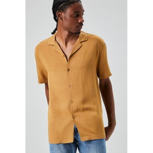 Drop-Sleeve Buttoned Shirt