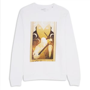Marvel Moon Knight Gold Sweatshirt - White