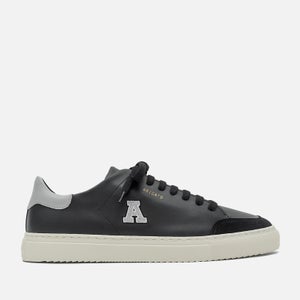 Axel Arigato Clean 90 Suede-Trimmed Leather Trainers