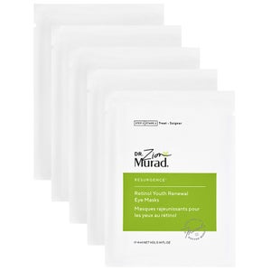 Murad Masks & Peels Resurgence: Retinol Youth Renewal Eye Masks 5 Pairs