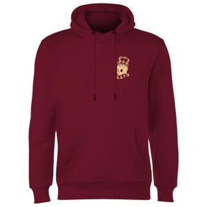 God Save The Queen Hoodie - Burgundy