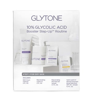 Glytone 10% Glycolic Acid Booster Step-Up Routine: Step 1 For Dry Skin
