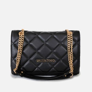 Valentino Bags Ocarina Quilted Faux Leather Shoulder Bag