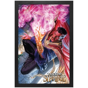 Marvel Doctor Strange More Power Alex Ross Framed Art Print