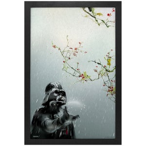 Star Wars Seasons Spring Vader Framed Art Print