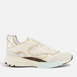 OAMC Aurora Suede, Mesh and Leather Trainers