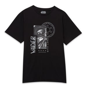 Star Wars Vader Sith Sci-Fi Collage Heren T-Shirt - Zwart