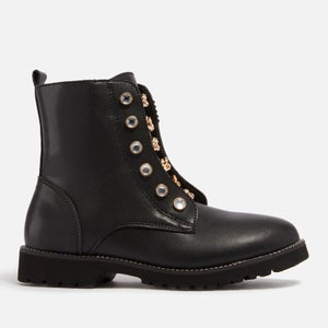 Kurt Geiger London Mini Bax Chain Leather Boots