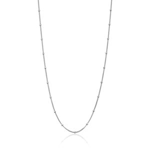 Fleur 24” Beaded Chain Necklace