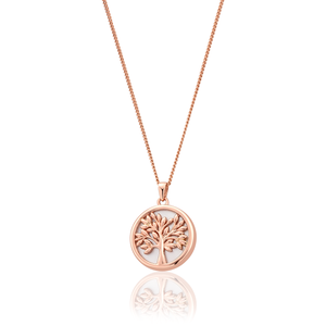 Tree of Life White Mother of Pearl Pendant