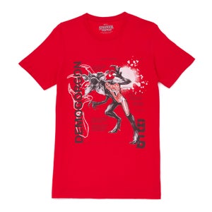Stranger Things Demogorgon Camiseta Unisex - Roja
