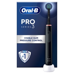Oral B Pro 3 3000 Cross Action Black Electric Toothbrush