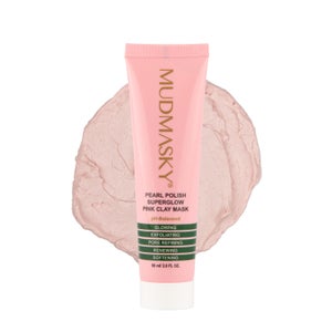 MUDMASKY Pearl Polish Super Glow Pink Clay Mask
