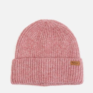 Barbour Pendle Logo-Detailed Ribbed-Knit Beanie