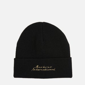 Barbour International Formation Knit Beanie