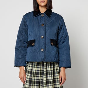 Barbour by ALEXACHUNG Blair Quilted Shell Coat