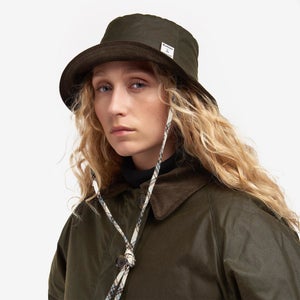 Barbour by ALEXACHUNG Ghillie Waxed-Cotton Bucket Hat