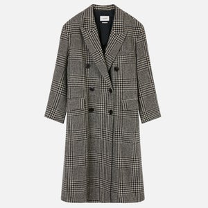 Isabel Marant Étoile Lojima Oversized Checked Wool Coat