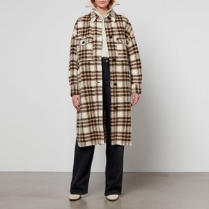 Isabel Marant Étoile Fontizi Checked Wool-Blend Jacket