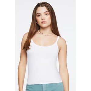 Basic Organically Grown Cotton Thick-Strap Cami
