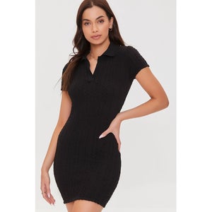 Cable Knit Bodycon Dress