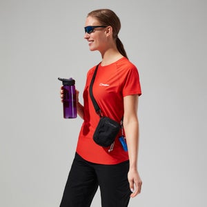 24/7 Super Stretch Tech T-Shirt für Damen - Orange